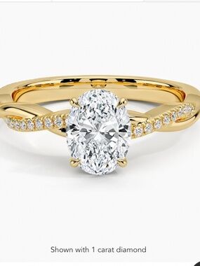 Lab Grown Diamond Engagement Ring